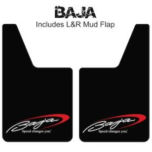 Classic Series Mud Flaps 20" x 12" - Baja Mud Flaps Logo