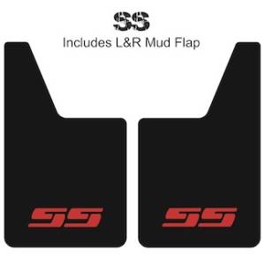 Classic Series Mud Flaps 20" x 12" - SS Mud Flaps Logo