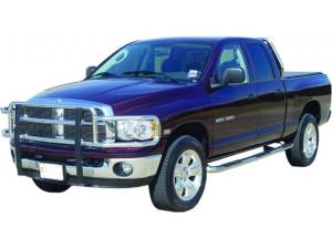 Wheel to Wheel Nerf bars in Stainless Steel - Ford