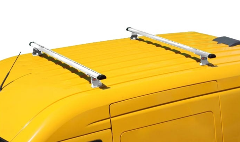 Vantech - Vantech J1202W White 2 Bar direct bolt on System White Aluminum Ford Transit Connect (2014-2015)