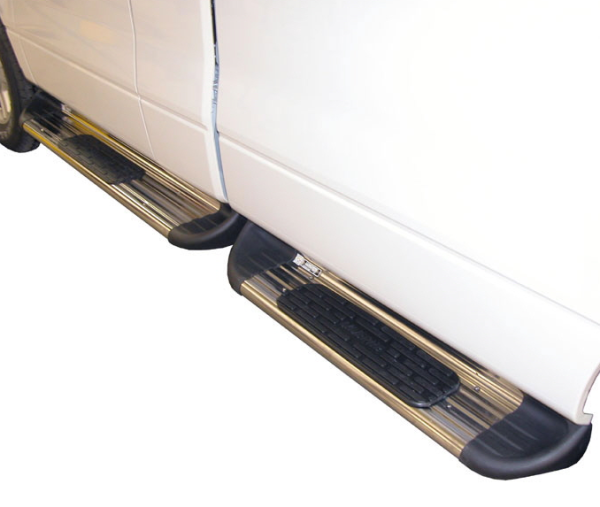 Luverne - Luverne 480829 Stainless Steel Running Boards Ford F250/F350 Long Box Extension 8.5' Bed 1999-2015