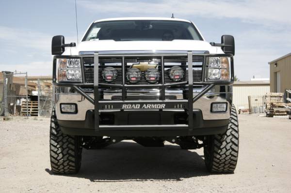 Road Armor - Road Armor 380BRSH Brush Guard Chevy 2500HD/3500 2011-2014