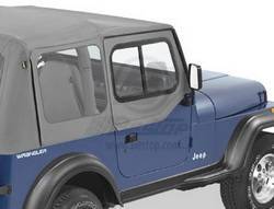 Bestop - Bestop 51785-09 Soft Door Kits Upper Door Slider