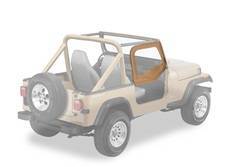 Bestop - Bestop 53121-37 Upper Fabric Door Skins Replacement