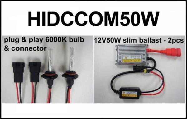 Eagle Eye Lights - Eagle Eye Lights HIDCCOM50W 2011-2012 Can Am Commander 50W HID Upgrade Kit