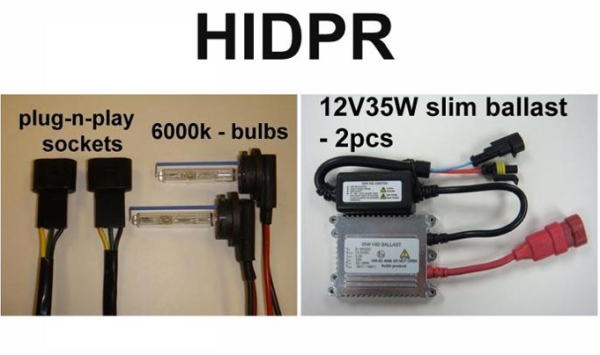 Eagle Eye Lights - Eagle Eye Lights HIDPR 2004-2007 Polaris Ranger 35W HID Kit