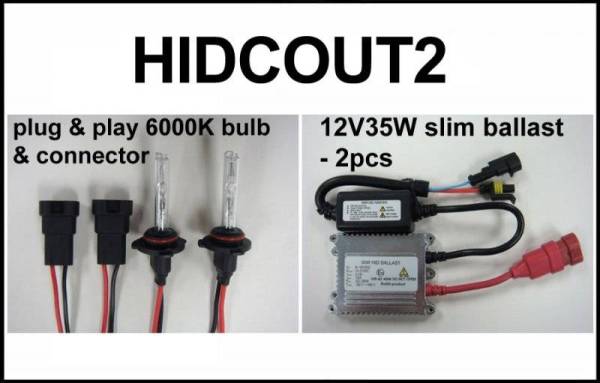 Eagle Eye Lights - Eagle Eye Lights HIDCOUT2 2012 Can Am Outlander 35W HID Kit