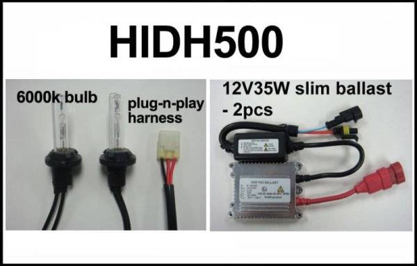 Eagle Eye Lights - Eagle Eye Lights HIDH500 2005-2012 Honda TRX500 35W HID Kit