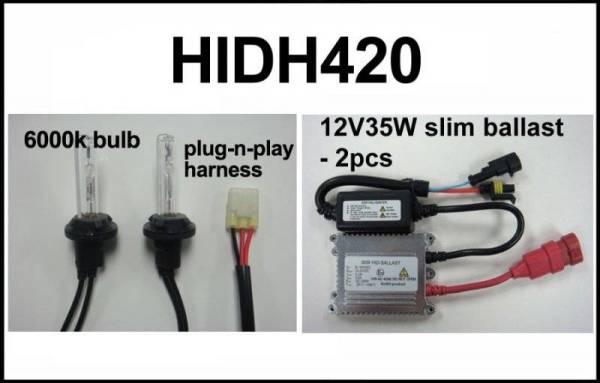 Eagle Eye Lights - Eagle Eye Lights HIDH420 2007-2012 Honda TRX420 RANCHER 35W HID Kit