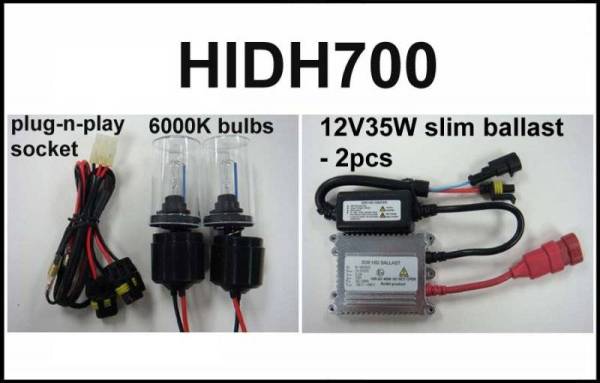 Eagle Eye Lights - Eagle Eye Lights HIDH700 2008-2009 Honda TRX700 35W HID Kit
