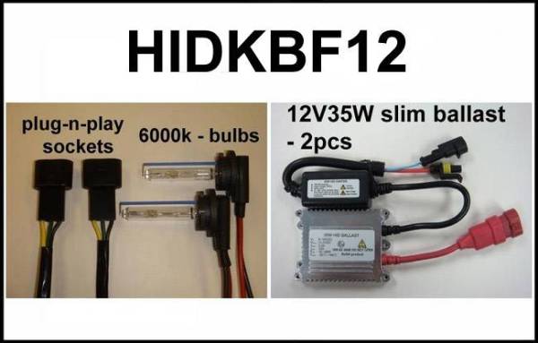 Eagle Eye Lights - Eagle Eye Lights HIDKBF12 2012 Kawasaki Brute Force 35W HID Kit