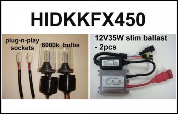 Eagle Eye Lights - Eagle Eye Lights HIDKKF450 2008-2012 Kawasaki KFX450 35W HID Kit