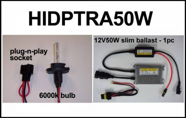 Eagle Eye Lights - Eagle Eye Lights HIDPTRA50W 2010-2012 Polaris Trailblazer 330 50W HID Upgrade 1 Bulb Kit Kit