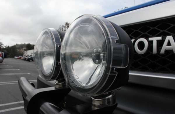 Eagle Eye Lights - Eagle Eye Lights HID505BF 4 31/32" Black 35W Internal Ballast HID Flood Clear Round HID Off Road Light with ABS Cover Each