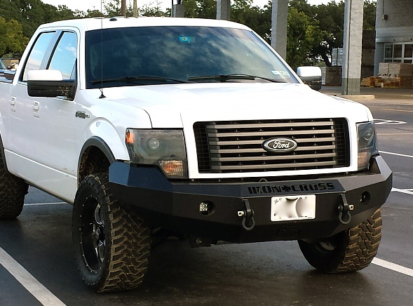 Iron Cross - Iron Cross 20-415-09 Winch Front Bumper Ford F150 2009-2014