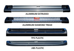 Owens - Owens OC99F74119EB Classic Series Extruded Aluminum 4" Drop Black (1999-2007) Ford F250/F350 Super Duty Pickup without Flares Super (Ext/Quad) Cab LB FL