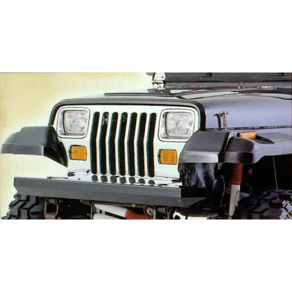 Rugged Ridge - Rugged Ridge 11502.20 Bumper Rock Crawler Front Jeep YJ 1987-1995 & Jeep TJ 1997-2006