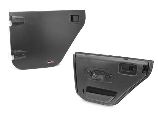 Rugged Ridge - Rugged Ridge 11509.02 Half Door Rear Pair Jeep Wrangler Jeep Wrangler JK 2007-2012