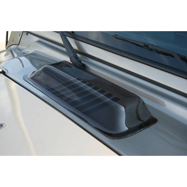 Rugged Ridge - Rugged Ridge 11352.01 Molded Air Scoop Smoke 1987-1995 & 1998-2006 Wrangler