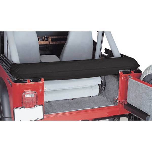 Rugged Ridge - Rugged Ridge 12104.15 Soft Top Storage Boot Black Denim 1992-2006 Jeep YJ & Jeep TJ Wrangler