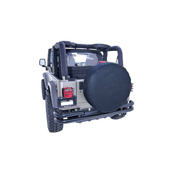 Rugged Ridge - Rugged Ridge 12801.01 Tire Cover 27-29 Inch Tire Diameter Black