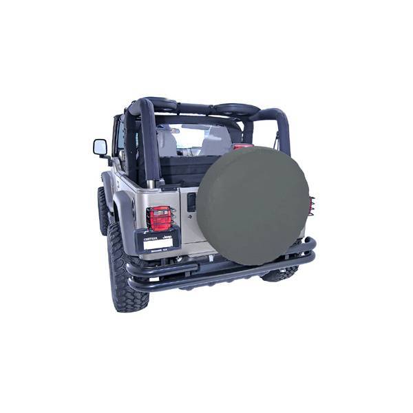 Rugged Ridge - Rugged Ridge 12801.35 Tire Cover 27-29 Inch Tire Diameter Diamond Black