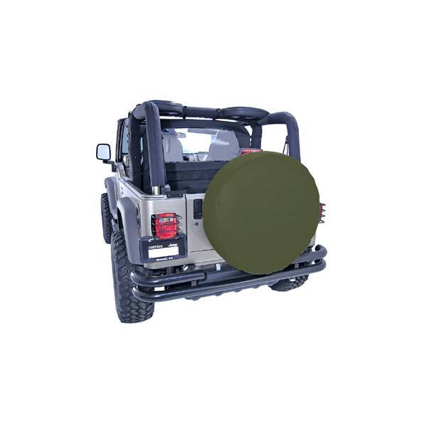 Rugged Ridge - Rugged Ridge 12801.36 Tire Cover 27-29 Inch Tire Diameter Diamond Khaki