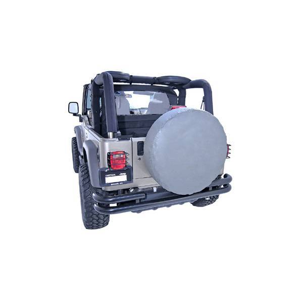 Rugged Ridge - Rugged Ridge 12801.09 Tire Cover 27-29 Inch Tire Diameter Gray