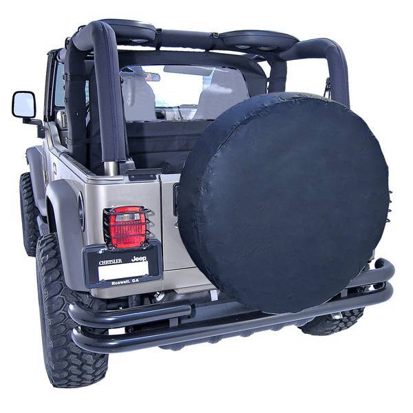 Rugged Ridge - Rugged Ridge 12802.01 Tire Cover 30-32 Inch Tire Diameter Black