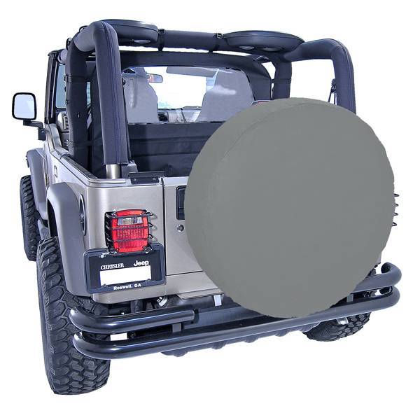 Rugged Ridge - Rugged Ridge 12802.09 Tire Cover 30-32 Inch Tire Diameter Gray