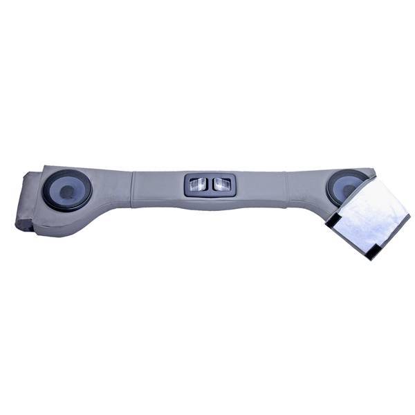 Rugged Ridge - Rugged Ridge 13001.09 Sound Bar 2 Speaker Upholstered Gray 1987-2006 Wrangler/Unlimited