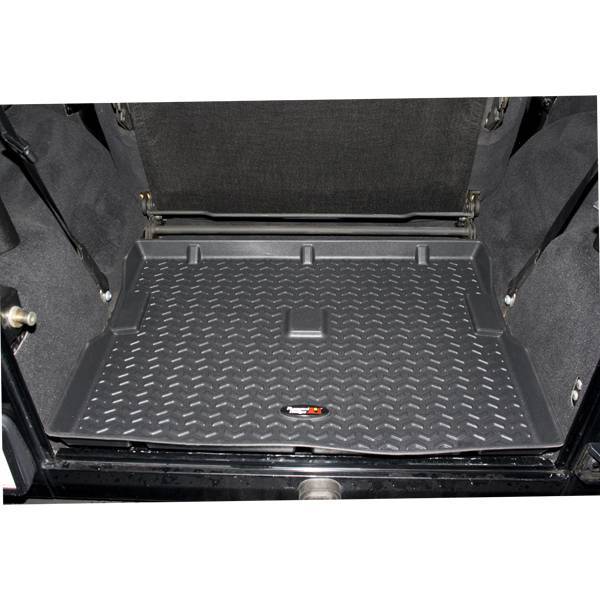 Rugged Ridge - Rugged Ridge 12975.11 All Terrain Cargo Liner Black Jeep Wrangler Jeep TJ 1997-2006 Wrangler Unlimited Lj 2003-2006