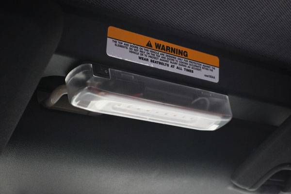 Rugged Ridge - Rugged Ridge 12430.01 LED Interior Light Jeep Wrangler JK