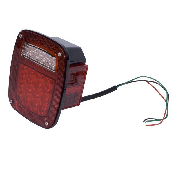 Rugged Ridge - Rugged Ridge 12403.82 LED Tail Light Assembly Right Hand Jeep CJ 1976-1986 YJ 1987-1995 TJ 1997-2006