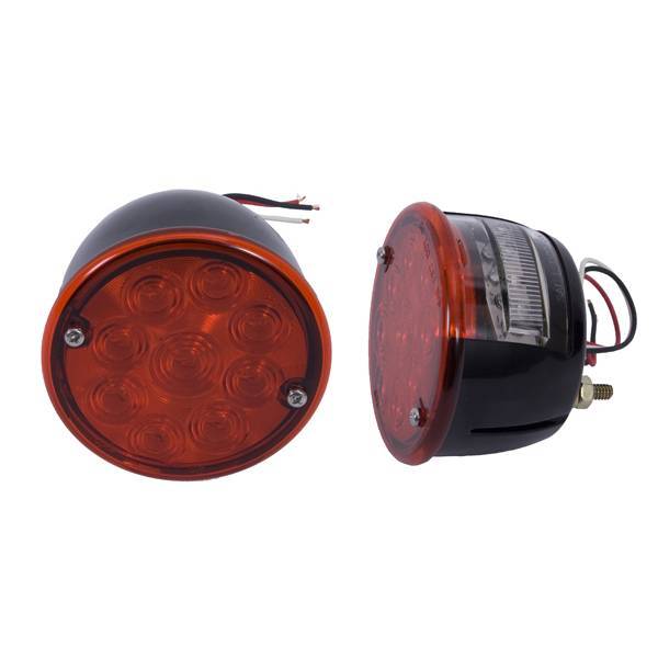 Rugged Ridge - Rugged Ridge 12403.84 LED Tail Light Set Jeep CJ 46-1975 Pair