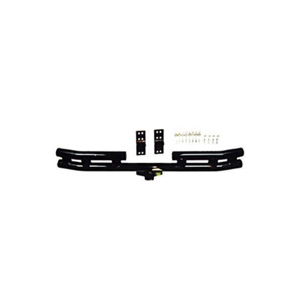 Rugged Ridge - Rugged Ridge 11503.01 Tubular Rear Bumper Black Powdercoated 1955-2006 Jeep CJ & Wrangler