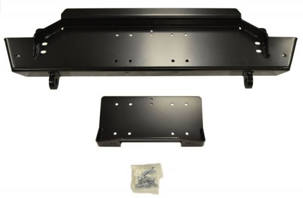 Warn - Warn 87700 Rock Crawler Stubby Front Bumper Jeep Wrangler TJ 1997-2006
