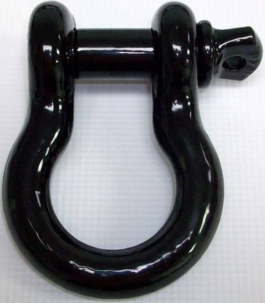 Iron Cross - 3/4" Shackles Black Pair