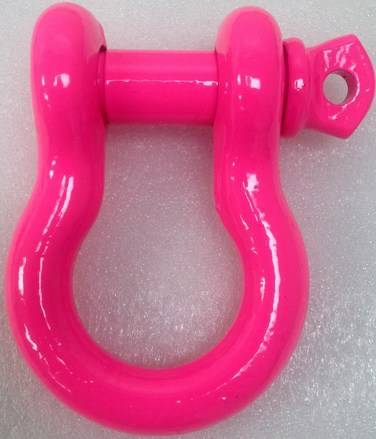 Iron Cross - 3/4" Shackles Hot Pink Pair