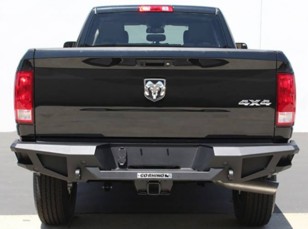 Go Rhino - Go Rhino 28219T BR20 Rear Bumper Dodge RAM 2500/3500 2010-2018