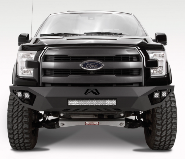 Fab Fours - Fab Fours FF15-D3251-1 Vengeance Front Bumper No Guard Ford F150 2015-2017