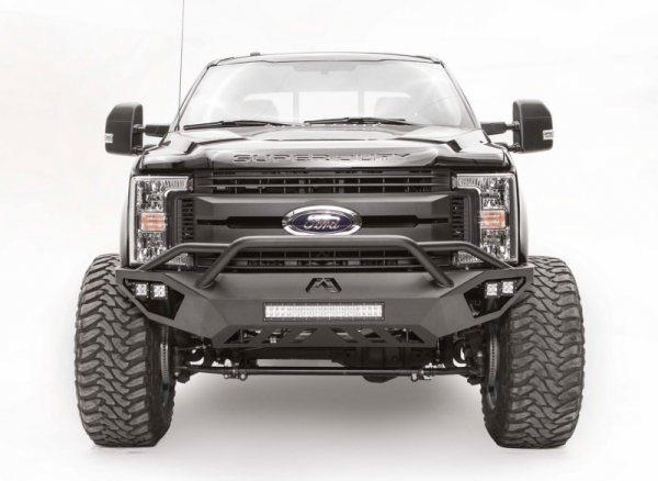 Fab Fours - Fab Fours FS17-V4152-1 Vengeance Front Bumper with Pre-Runner Ford F250/F350 2017-2018