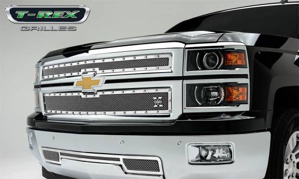 T-Rex Grilles - T-Rex Grilles 6711210 X-Metal Series Mesh Grille Assembly