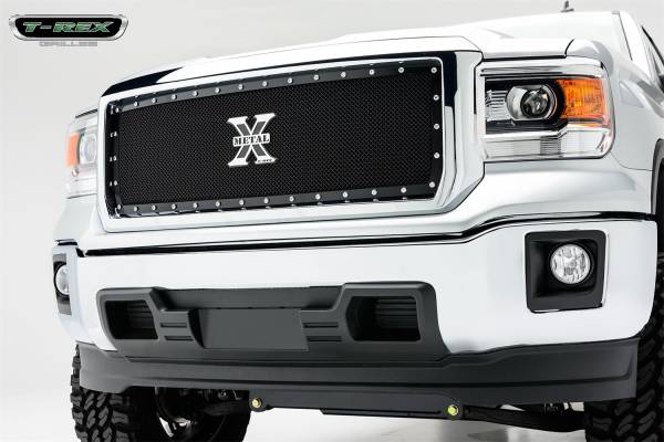 T-Rex Grilles - T-Rex Grilles 6712081 X-Metal Series Studded Mesh Grille