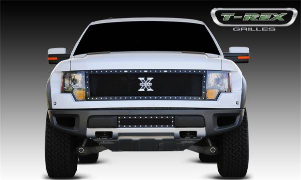 T-Rex Grilles - T-Rex Grilles 6715661 X-Metal Series Studded Mesh Grille
