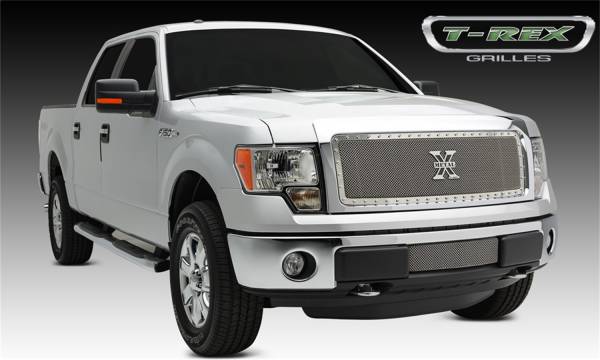 T-Rex Grilles - T-Rex Grilles 6715720 X-Metal Series Studded Mesh Grille