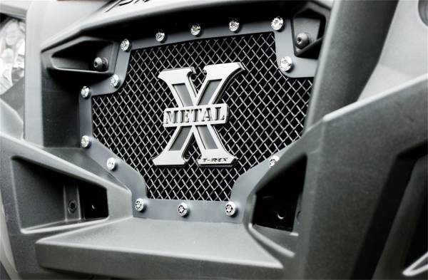 T-Rex Grilles - T-Rex Grilles 6719001 X-Metal Series Studded Mesh Grille