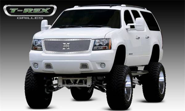T-Rex Grilles - T-Rex Grilles 6710520 X-Metal Series Studded Mesh Grille