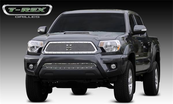 T-Rex Grilles - T-Rex Grilles 6719380 X-Metal Series Studded Mesh Grille