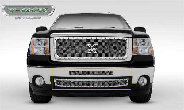 T-Rex Grilles - T-Rex Grilles 6722060 X-Metal Series Studded Bumper Grille Insert
